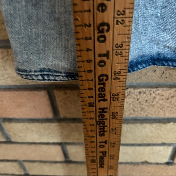 Zara Long Sleeve Washed Denim Mini Dress Women’s Size Small - Picture 5 of 6